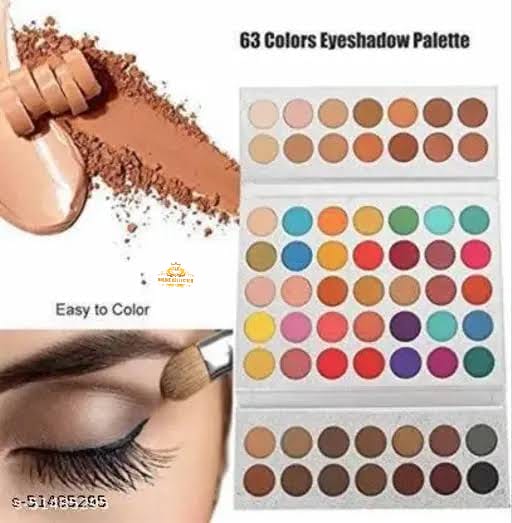 63 colors eye shadows