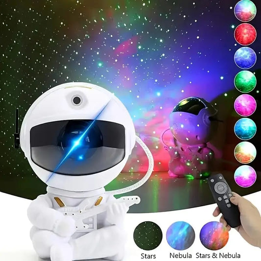 Rechargeable Multi Colors Robot Starry Sky Projector