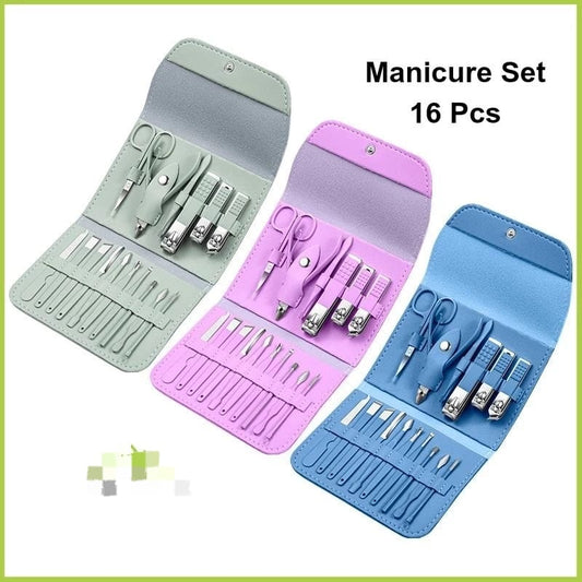 16 in 1 &nbsp;Nail Cutter Set Stainless Steel Nail Clippers Set